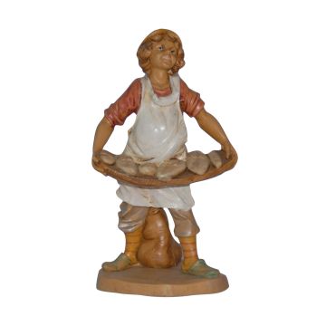 PANETTIERE MOD LUX IN PVC EFFETTO LEGNO H 16CM