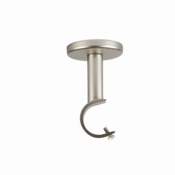 ECLECTIC - SUPPORTO SOFFITTO CROMO SATINATO 1 PZ