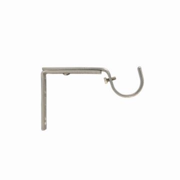 LINEA ECLECTIC - SET 2 SUPPORTI PARETE ESTENSIBILE 9-11CM COLORE CROMO SATINATO
