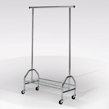 APPENDIABITI CM 120X50 H. 180 ACCIAIO CROMATO