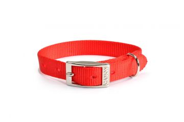 COLLARE NYLON 15X350 ROSSO
