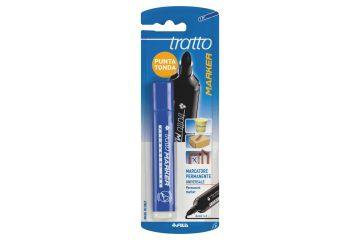TRATTO - MARCATORE PERMANENTE TRATTO MARKER BLU