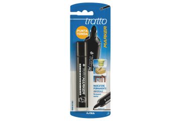 TRATTO - MARCATORE PERMANENTE TRATTO MARKER NERO