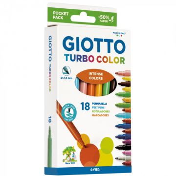 GIOTTO - ASTUCCIO 18 PENNARELLI TURBO COLOR 