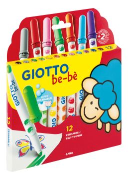 ASTUCCIO 12 PENNARELLI GIOTTO BEBE