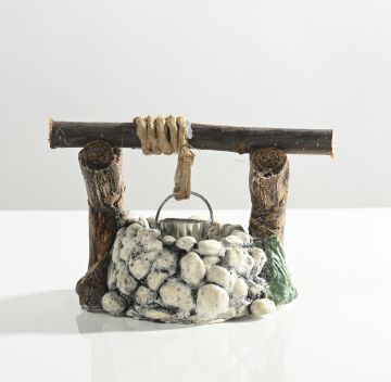 POZZO CON SECCHIO 9X9X7CM