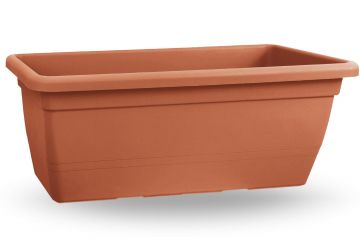 FIORIERA RETTANGOLARE ANTHEA TERRACOTTA 100X45X40CM