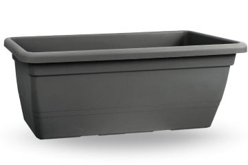 FIORIERA RETTANGOLARE ANTHEA ANTRACITE 100X45X40CM