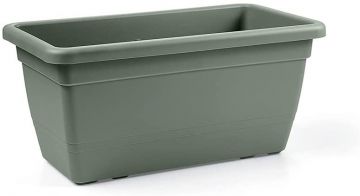 FIORIERA RETTANGOLARE ANTHEA TERRA LAGUNA 100X45X40CM