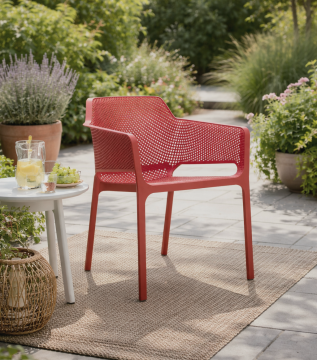 NARDI OUTDOOR - POLTRONA MOD. NET CORALLO