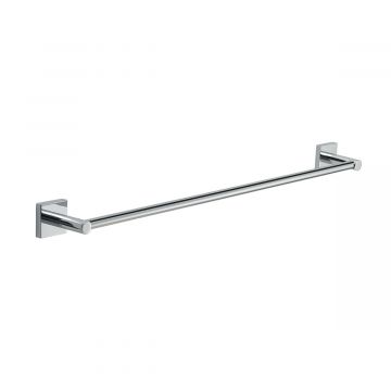 LINEA FUJI - PORTA SALVIETTE CROMATO IN ACCIAIO INOX ADATTABILE 64,1X6,8X4,7CM