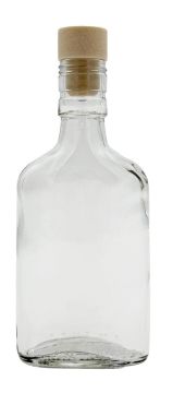 BOTTIGLIETTA FLEAGA IN VETRO TRASPARENTE H. 17CM 200ML 