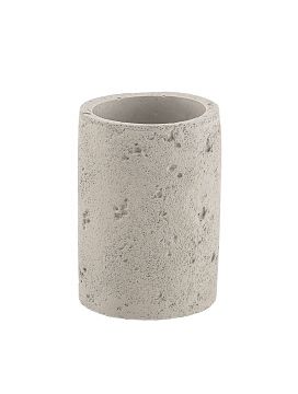 LINEA GINEVRA - BICCHIERE PORTASPAZZOLINI GRIGIO