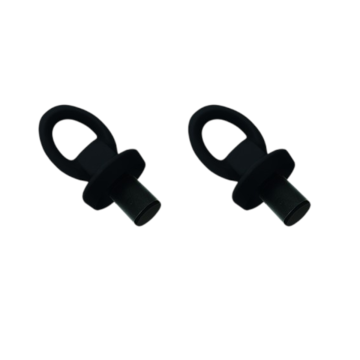 SET 2 TAPPI AD ESPANSIONE DA SOMMELIER NERO 