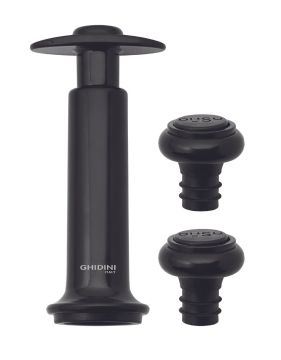 SALVAVINO SOTTOVUOTO CON 2 TAPPI LINEA SOMMELIER