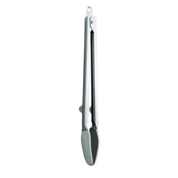 PINZA IN ACCIAIO INOX E SILICONE CON PIEDINI DI APPOGGIO LINEA DAILY