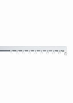 BINARIO RINFORZATO PER TENDE IN ALLUMINIO BIANCO 150CM