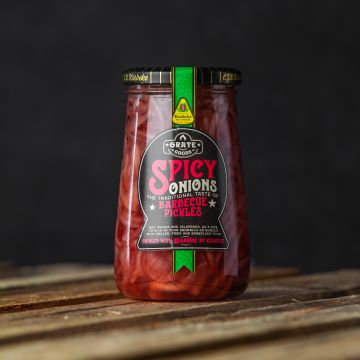 GRATE GOODS - SPICY ONION BARBECUE PICKLES 370ML