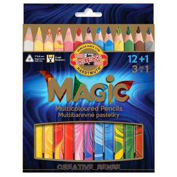 AST.12 MATITE COL.MAGIC C/BLEDFER