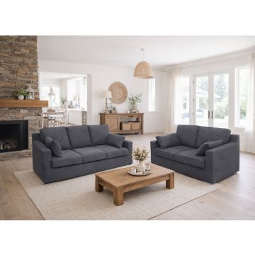 COPPIA DIVANI MOD. HELEN IN TESSUTO