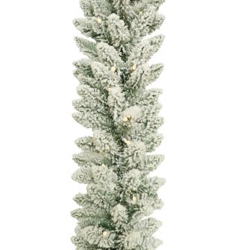 BOA INNEVATO CON 35 LUCI LED BIANCO CALDO 180CM 