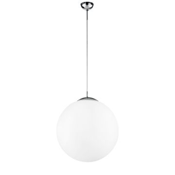 SOSPENSIONE CITY BIANCO SATINATO 45X100CM - 1XE27