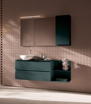 BAGNO COMPLETO MOD. IPE COMODURO OPACO COMP. IP17