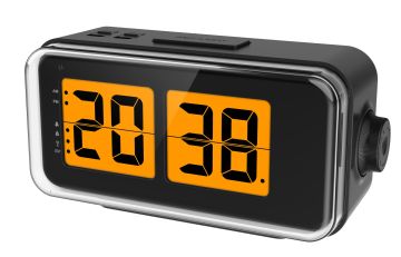 SVEGLIA DIGITALE RADIOCONTROLLATA NERA