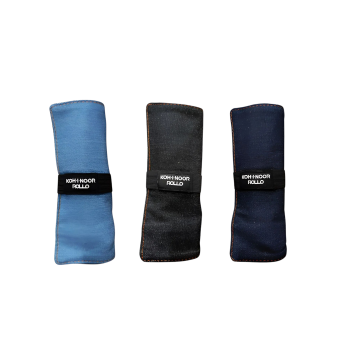 KOH-I-NOOR - ASTUCCIO ARROTTOLABILE ROLLO 24 SCOMPARTI JEANS ASS.