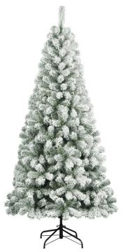 ALBERO DI NATALE JEFFERSON FLOCCATO H. 150CM