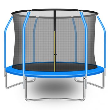 TRAMPOLINO CON RETE DI PROTEZIONE DIAM. 305 