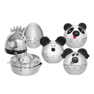 TIMER DA CUCINA MECCANICO CROMATO SPREMIAGRUMI ASSORTITO