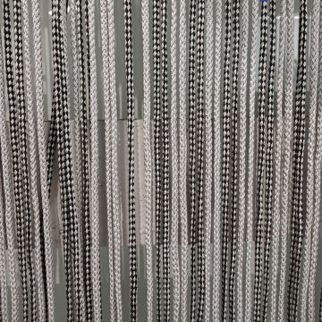 TENDA KORDA IN POLIESTERE GRIGIO-BIANCO 100X220CM