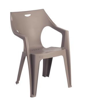 SEDIA KRETA TAUPE POLIPROPILENE
