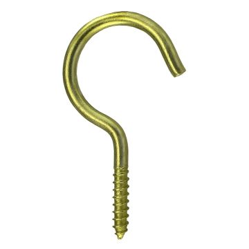 SET 10 OCCHIOLI APERTI PER LEGNO IN OTTONE 3,0X40