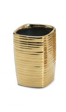 LINEA KELLY - BICCHIERE PORTASPAZZOLINI ORO 
