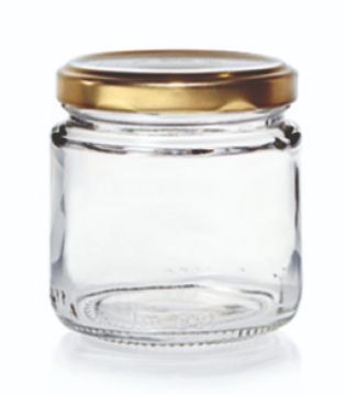 VASETTO SOTTOVETRO TRASPARENTE CON CAPSULA 10CL