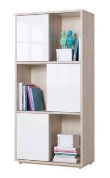 LIBRERIA 3 VANI FRASSINO E BIANCO LIBRERIA 3 VANI FRASSINO E BIANCO