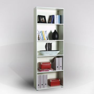 LIBRERIA 5 VANI BIANCA CM 70X30 E H 197 