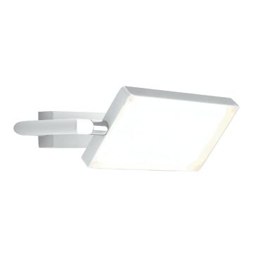 APPLIQUE A LED BOOK BIANCO 22.5X15 H. 10CM - 18W 3200K 1820lm