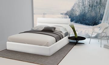 LETTO MATR. MOD. CAIO C/CONTENITORE