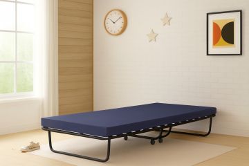 LETTO PIEGHEVOLE MOD. GOLD CON MATERASSO