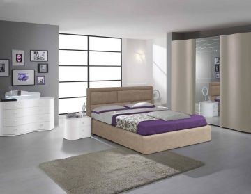 LETTO MATRIMONIALE MODELLO SADINA CON CONTENITORE 1 LETTO MATRIMONIALE MODELLO SADINA CON CONTENITORE 1
