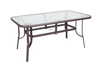 TAVOLO IN ACCIAIO 150X90X70 CM