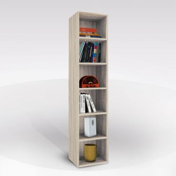 LIBRERIA TOTEM FELVER 6 VANI 5 RIPIANI L. 28 H. 247 - Arredo Casa