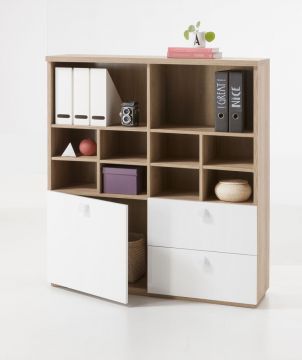 LIBRERIA GLOBO ROVERE/BIANCO LAC LB5529K64904 LIBRERIA GLOBO ROVERE/BIANCO LAC LB5529K64904