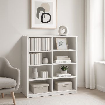 LIBRERIA MOD. CABRIO CM 115X32.9 H. 133.7 ROVERE PANNA