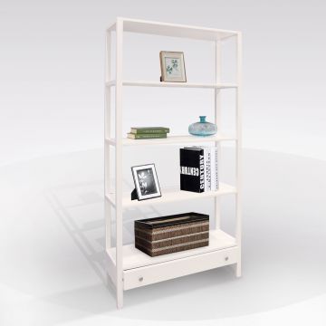 LIBRERIA ART. 730 LACCATA BIANCA