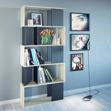 LIBRERIA CON 10 VANI CM 80X29,5 E H 175 LIBRERIA CON 10 VANI CM 80X29,5 E H 175
