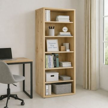 LIBRERIA MOD. RILEGA CM 82.1X35.5 H. 216.8 ROVERE ARTISAN